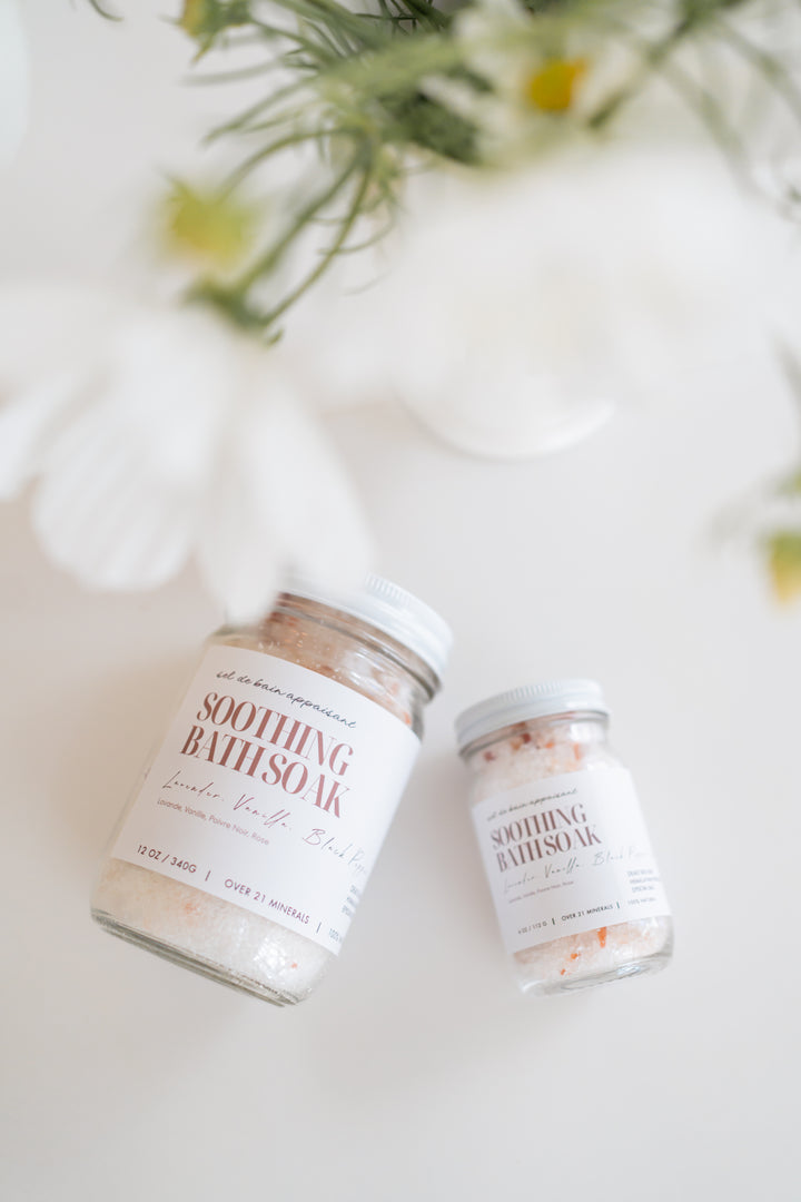 Wildflower Mercantile Soothing Bath Soak -  Lavender | Vanilla | Black Pepper | Rose