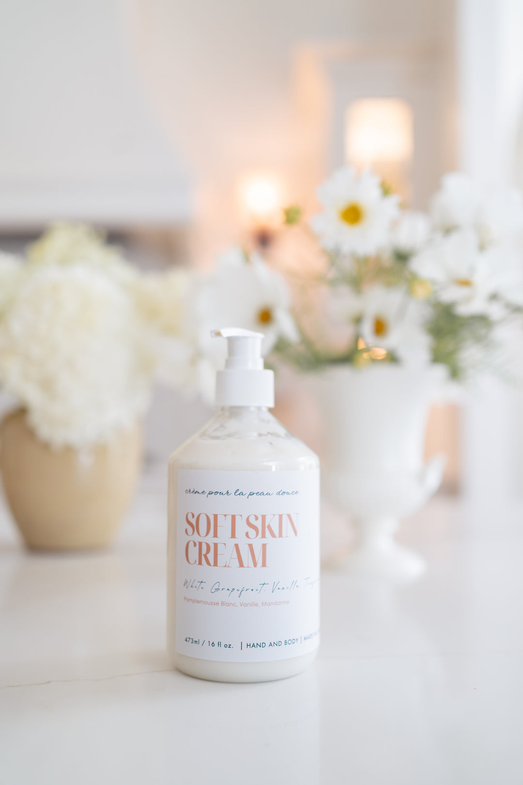 Wildflower Mercantile Soft Skin Cream -  White Grapefruit | Vanilla | Tangerine