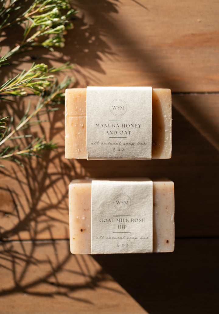 Manuka Honey and Oat Bar Soap