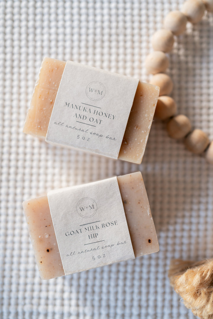 Manuka Honey and Oat Bar Soap