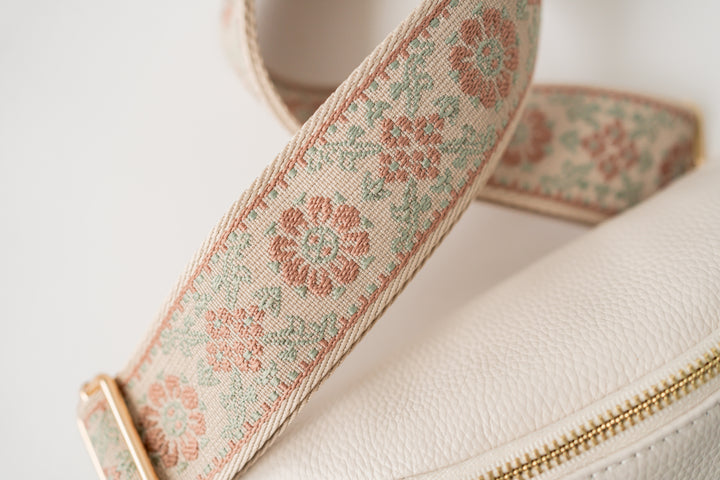 Vintage inspired Crossbody Bag Strap