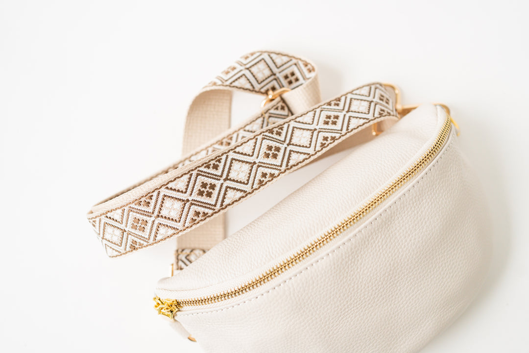 Geometric Crossbody Bag Strap