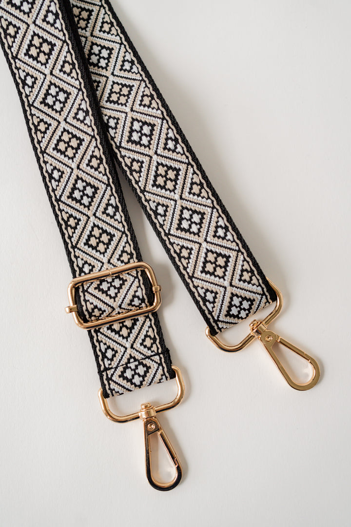 Geometric Crossbody Bag Strap