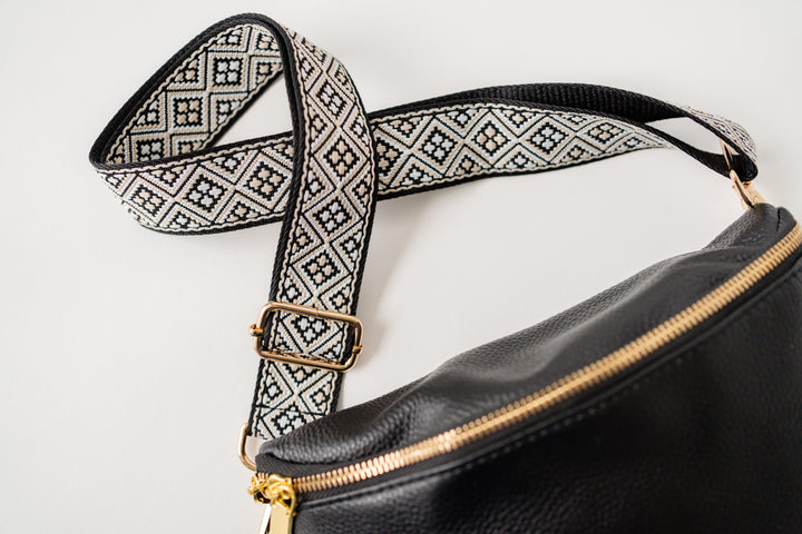 Geometric Crossbody Bag Strap