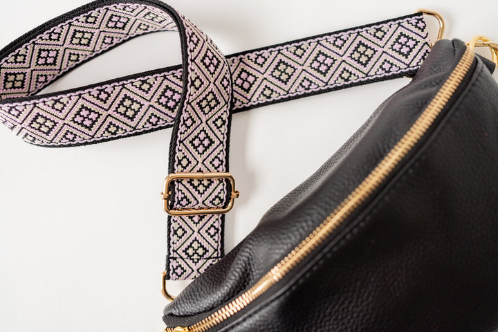 Geometric Crossbody Bag Strap