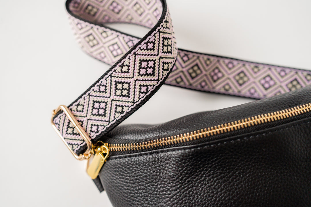 Geometric Crossbody Bag Strap