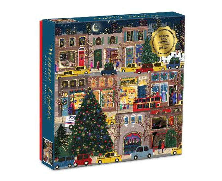 Winter Lights 500 Piece Foil Jigsaw Puzzle