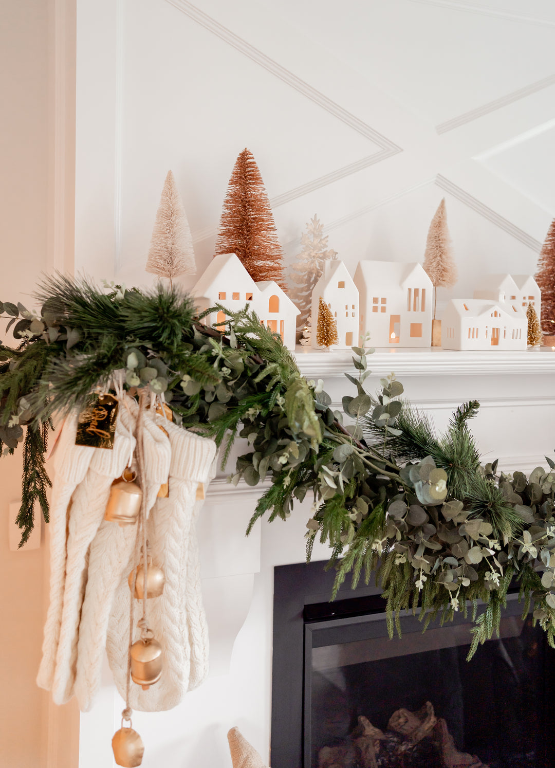 Decorative Metal Bells on Jute Hanger