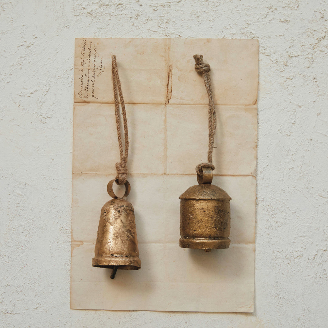 Metal Bell Ornament, 2 styles