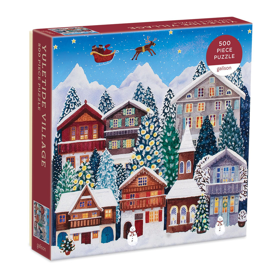 Yuletide Village 500 Piece Jigsaw Puzzle