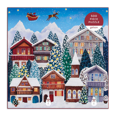 Yuletide Village 500 Piece Jigsaw Puzzle