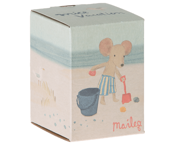 Maileg Beach set - Shovel, bucket & shells