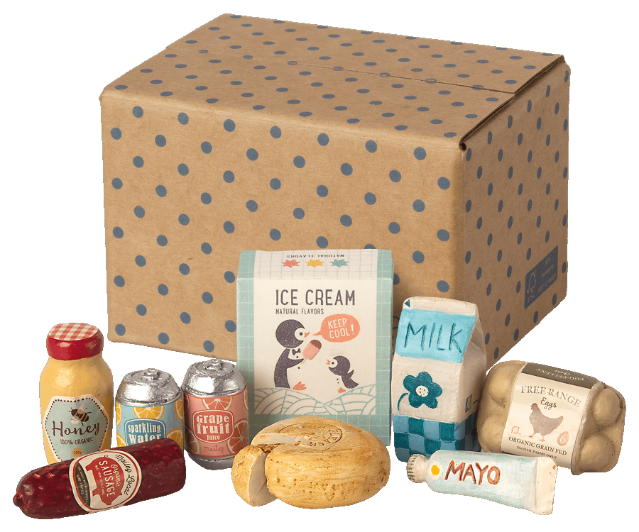 Maileg Miniature grocery box