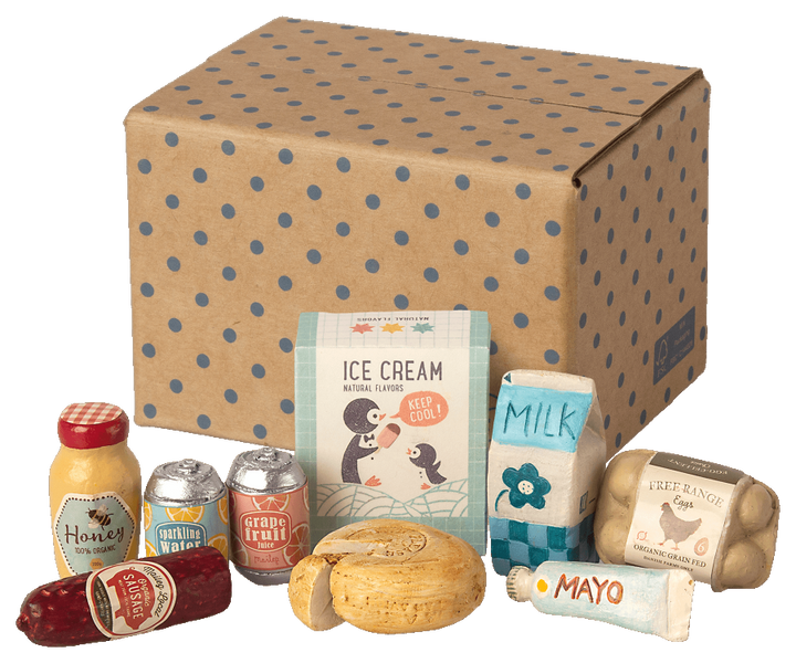 Maileg Miniature grocery box