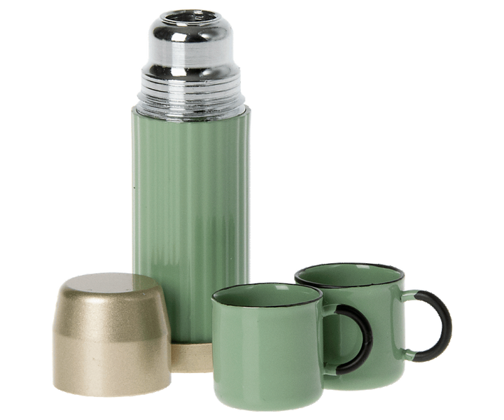 Maileg Thermos and cups - Mint