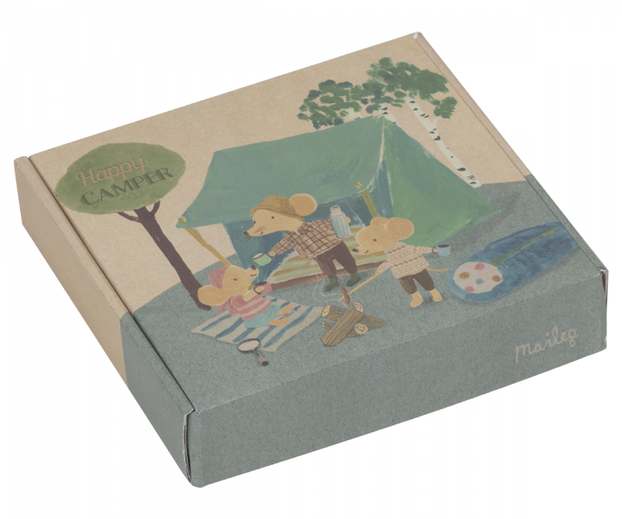 Maileg Happy camper tent, Mouse