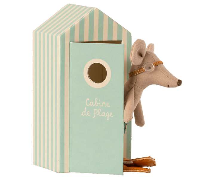 Maileg Beach mice, Big brother in Cabin de Plage
