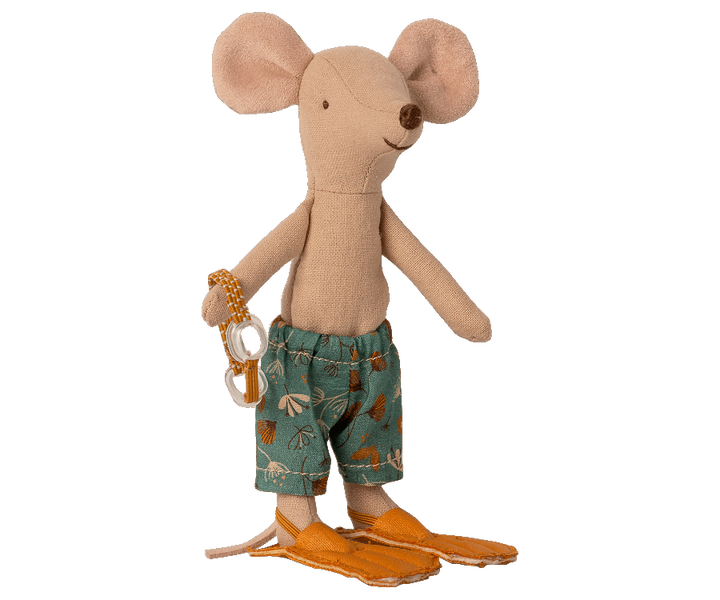 Maileg Beach mice, Big brother in Cabin de Plage