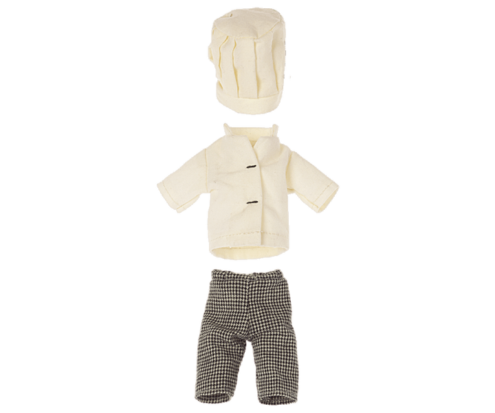 Maileg Chef mouse w. soup pot and spoon