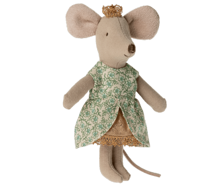 Maileg Princess mouse, Little sister in matchbox