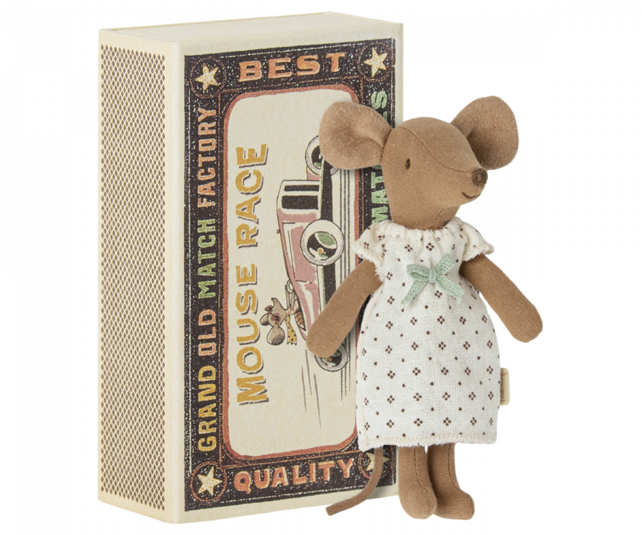 Maileg Big sister mouse in matchbox 2023