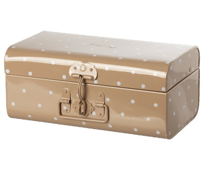 Maileg Storage suitcase, Small - Rose w. dots
