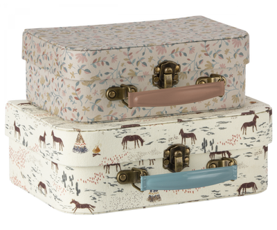 Maileg Suitcase with fabric, Large