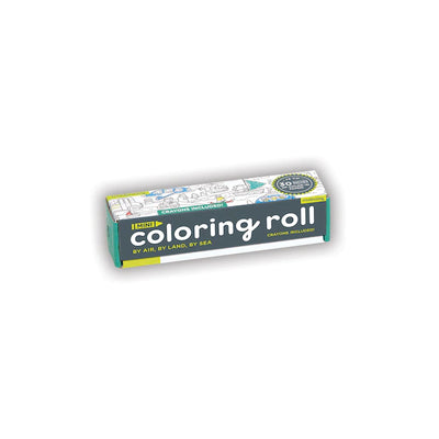 By Air By Land By Sea Mini Coloring Roll
