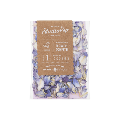 Something Blue Flower Confetti- Mini Pack