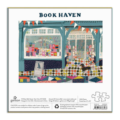 Book Haven - Puzzle 1000-Piece Jigsaw Puzzle
