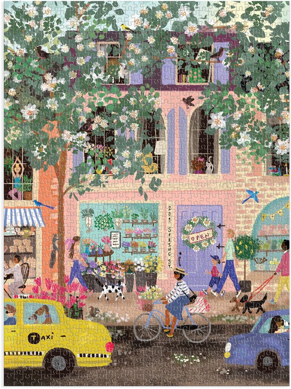 Joy Laforme: Spring Street 1000-Piece Jigsaw Puzzle