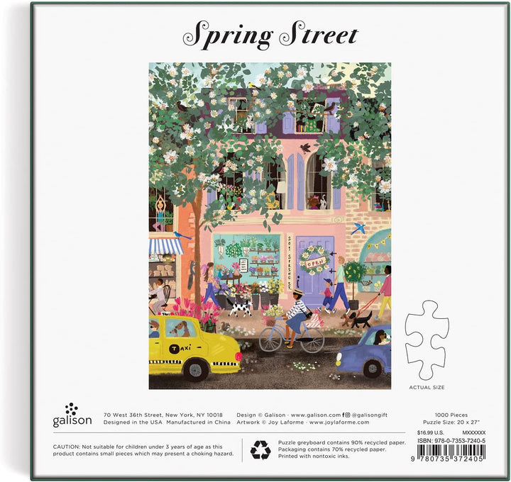 Joy Laforme: Spring Street 1000-Piece Jigsaw Puzzle