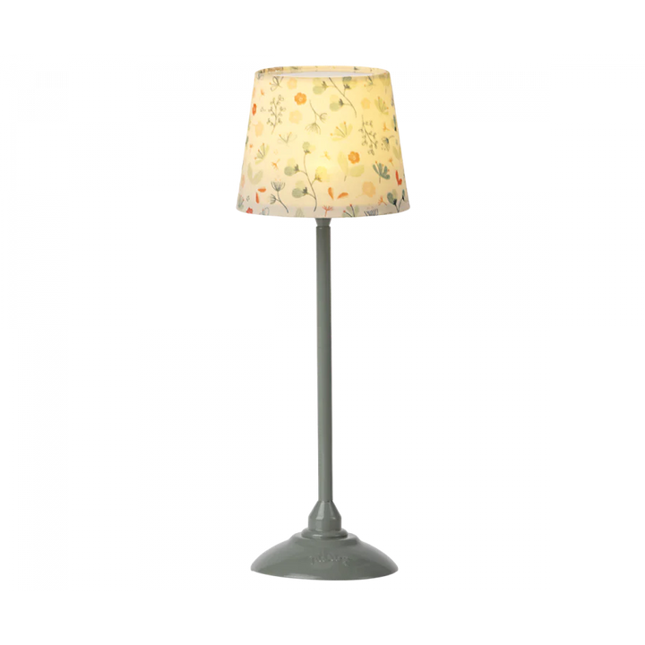 Maileg Miniature floor lamp - Mint