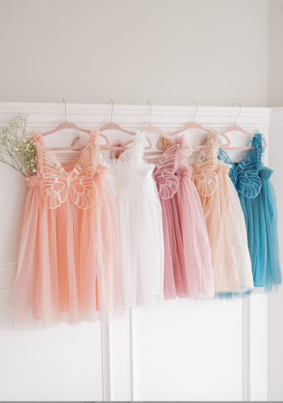 Butterfly Dream Dress - Mauve Pink