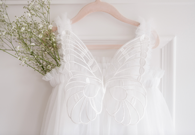 Butterfly Dream Dress - White