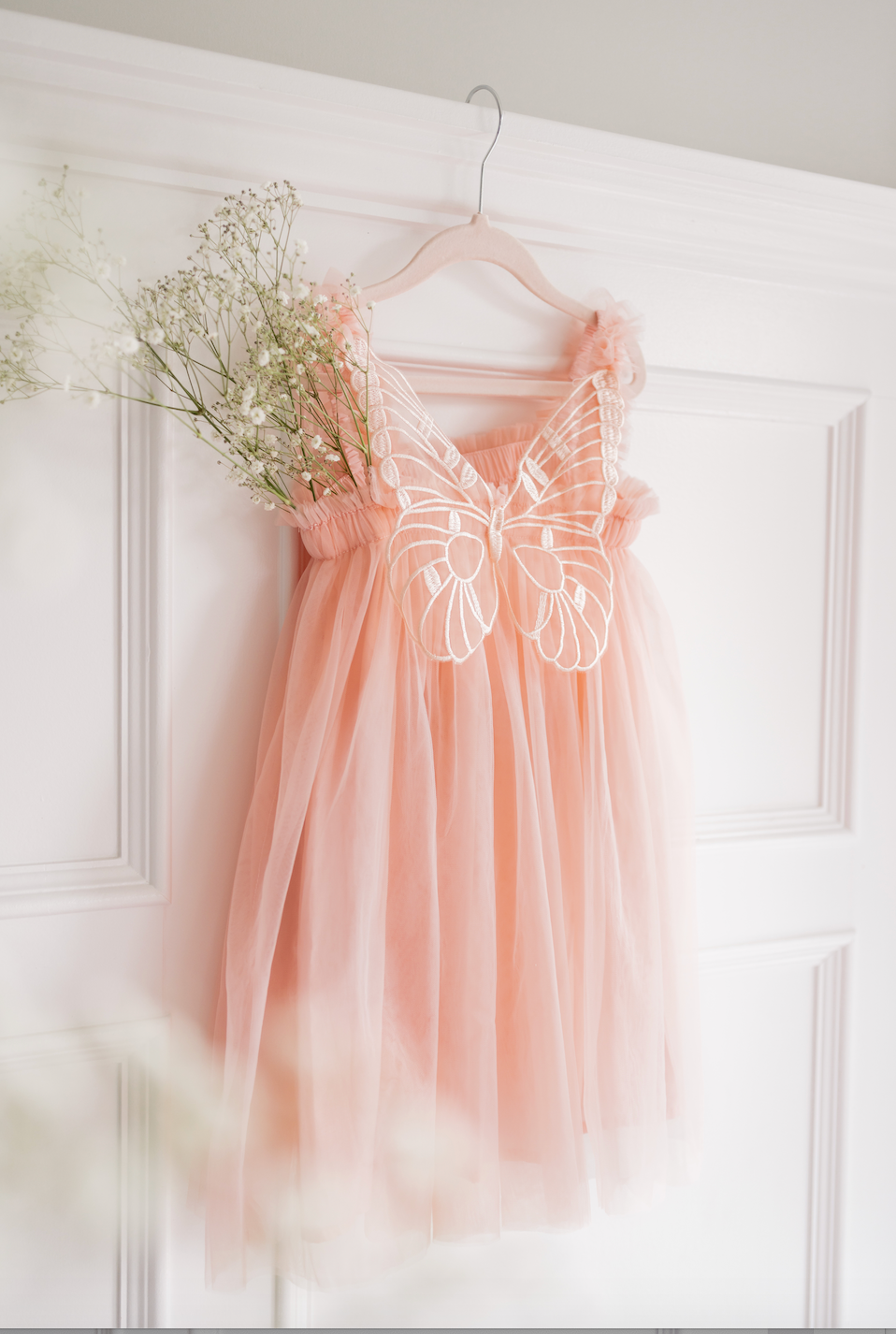Butterfly Dream Dress - Light Pink