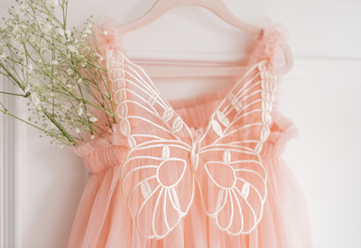 Butterfly Dream Dress - Light Pink