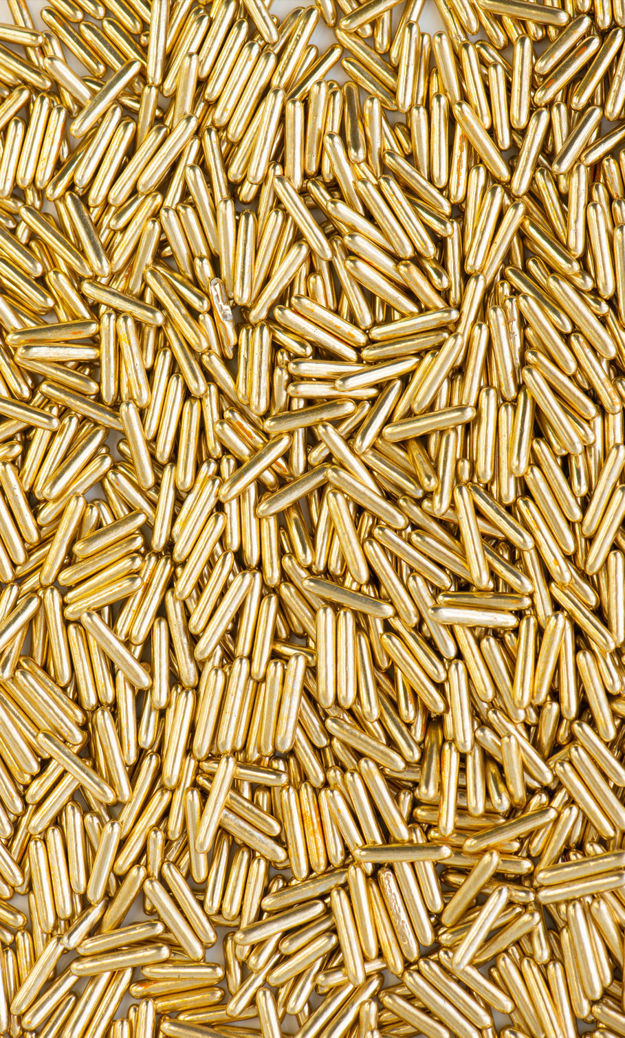 Gold Metallic Rods Sprinkles