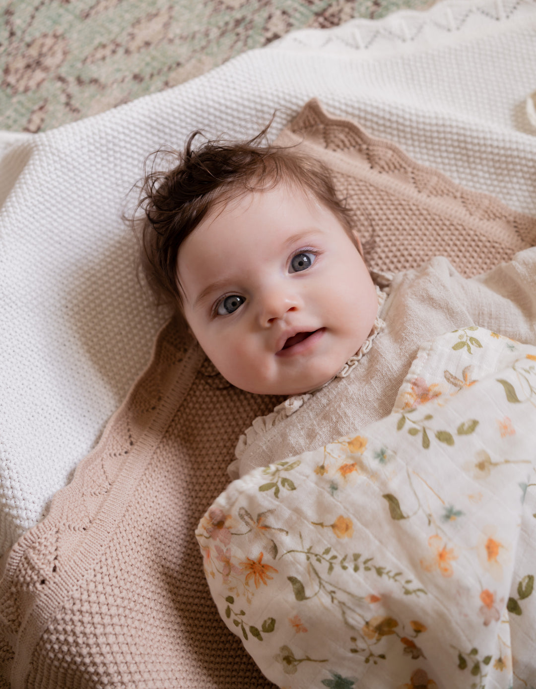 Wildflower Muslin Swaddle